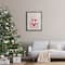 Stupell Industries Santa All Shapes & Sizes Christmas Phrase Framed Floater Canvas Wall Art